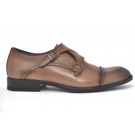 Zapato monkstrap de vestir con cierre de hebillas JAEN1204