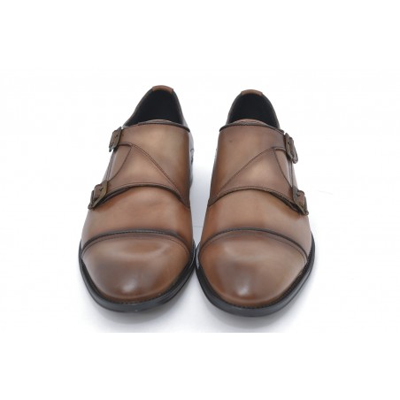 Zapato monkstrap de vestir con cierre de hebillas JAEN1204