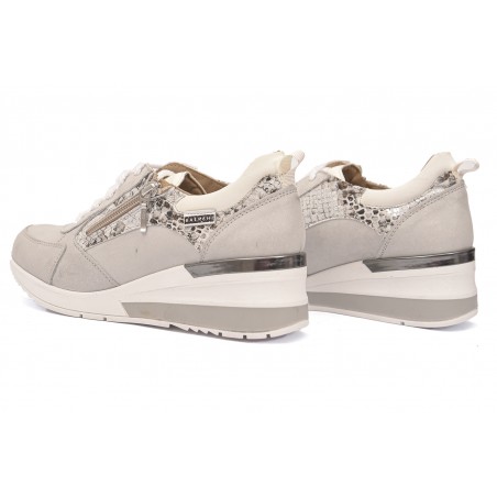 Zapatillas con cuña para mujer en ancho especial SIRI39005