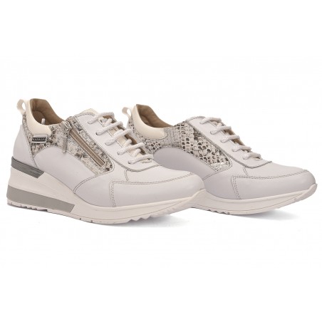 Zapatillas con cuña para mujer en ancho especial SIRI39005