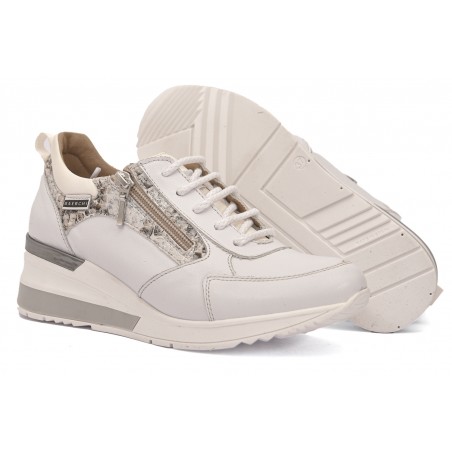Zapatillas con cuña para mujer en ancho especial SIRI39005