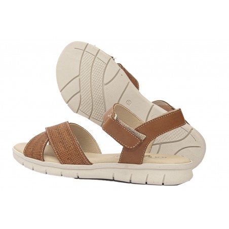 Sandalia confort plana para mujer ALMA40101
