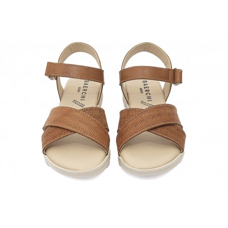 Sandalia confort plana para mujer ALMA40101