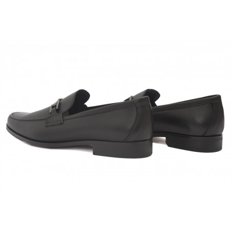Mocasín de piel con banda metalica para hombre BRISTOL1151