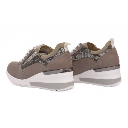 Zapatillas con cuña para mujer en ancho especial SIRI39005