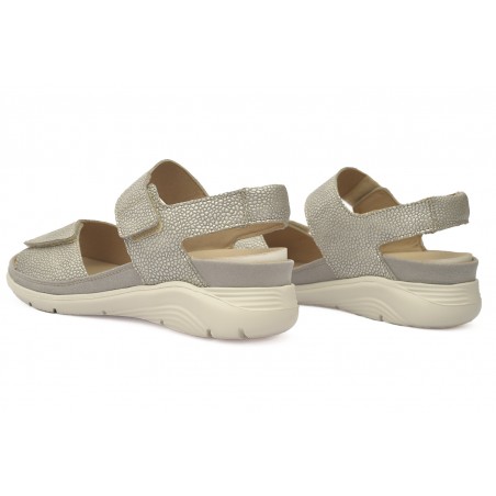 Sandalia confort ancho especial para mujer FRESA39700