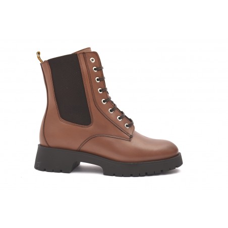 Bota de media caña en piel para mujer REBECA52253
