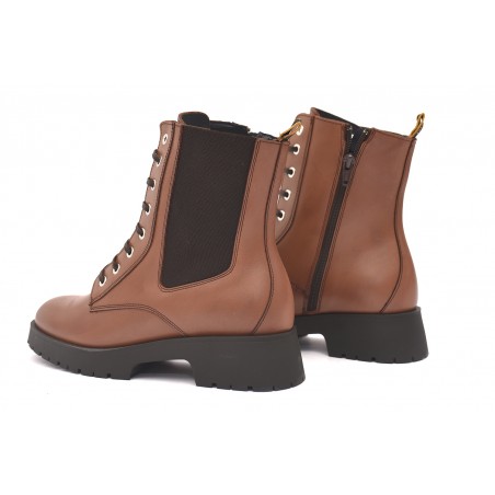 Bota de media caña en piel para mujer REBECA52253