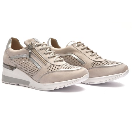 Zatillas de cuña ANCHO ESPECIAL para mujer SIRI39012