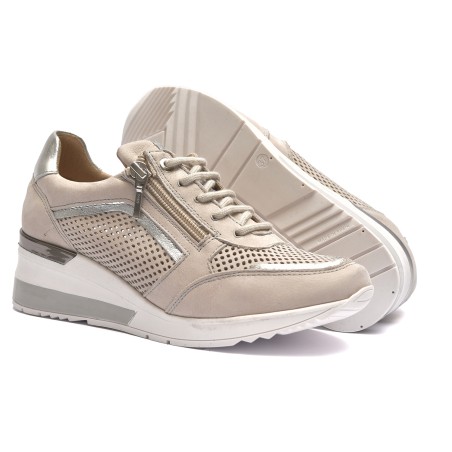 Zatillas de cuña ANCHO ESPECIAL para mujer SIRI39012