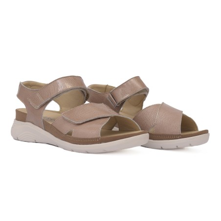 Sandalia confort ancho especial para mujer FRESA39701