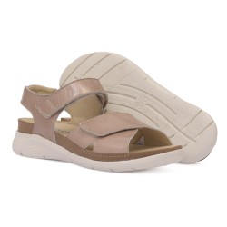 Sandalia confort ancho especial para mujer FRESA39701 2