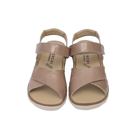 Sandalia confort ancho especial para mujer FRESA39701