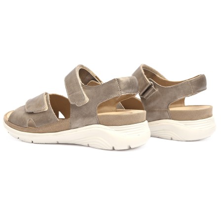 Sandalia confort ancho especial para mujer FRESA39701