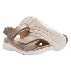 Sandalia confort ancho especial para mujer FRESA39701 2