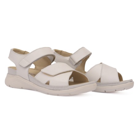 Sandalia confort ancho especial para mujer FRESA39701