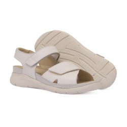 Sandalia confort ancho especial para mujer FRESA39701 2