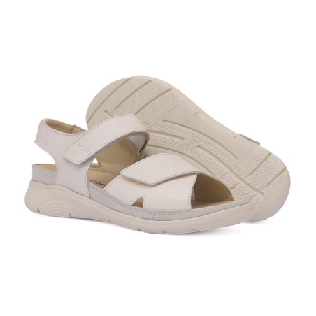 Sandalia confort ancho especial para mujer FRESA39701