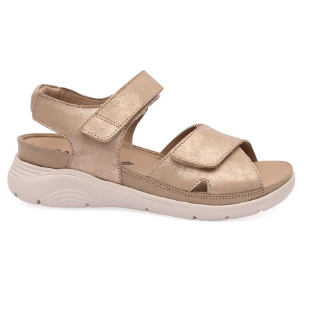 Sandalia confort ancho especial para mujer FRESA39701