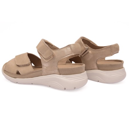 Sandalia confort ancho especial para mujer FRESA39701