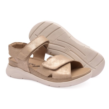 Sandalia confort ancho especial para mujer FRESA39701