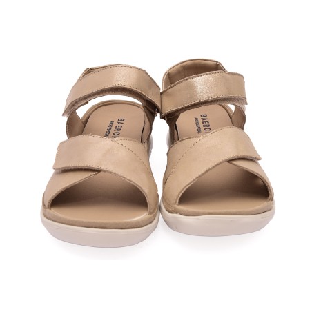 Sandalia confort ancho especial para mujer FRESA39701