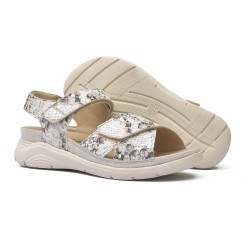Sandalia confort ancho especial para mujer FRESA39701 2