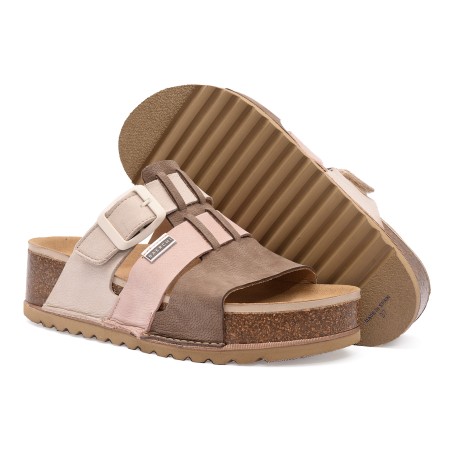 Sandalias en piel OnFoot para mujer NAOSHIMA OF1115