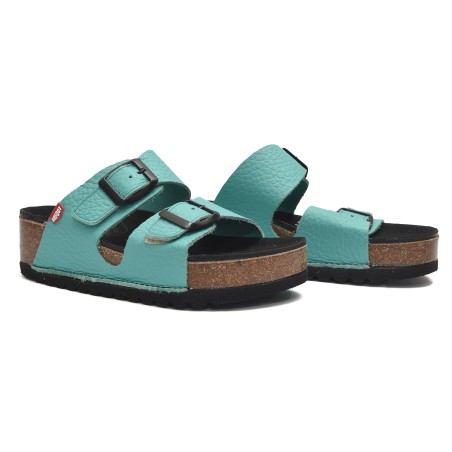 Sandalia de piel OnFoot de mujer NAOSHIMA OF1100