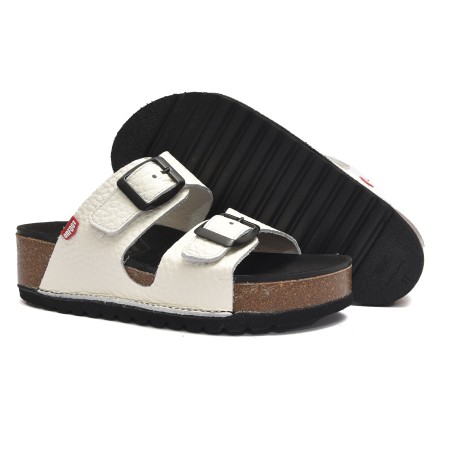 Sandalia de piel OnFoot de mujer NAOSHIMA OF1100