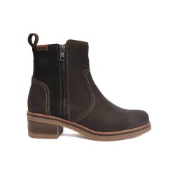 Botín mujer de piel CONFORT ZEBRA60300