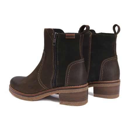 Botín mujer de piel CONFORT ZEBRA60300
