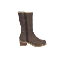Bota alta de piel mujer confort ZEBRA60302
