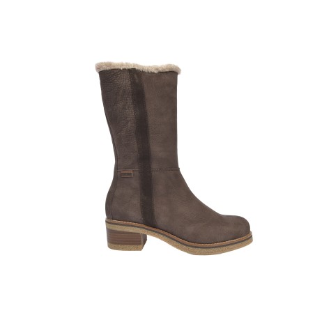 Bota alta de piel mujer confort ZEBRA60302