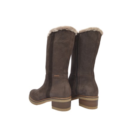 Bota alta de piel mujer confort ZEBRA60302