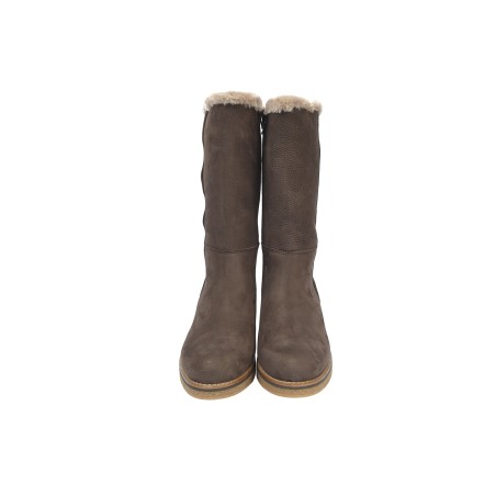 Bota alta de piel mujer confort ZEBRA60302